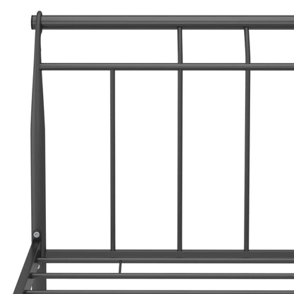 Giroletto Nero in Metallo 120x200 cm - homemem39