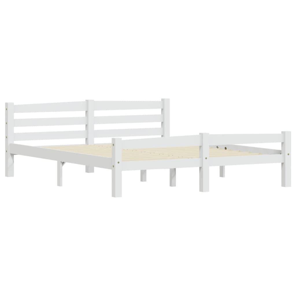Giroletto Bianco in Massello di Pino 160x200 cm - homemem39