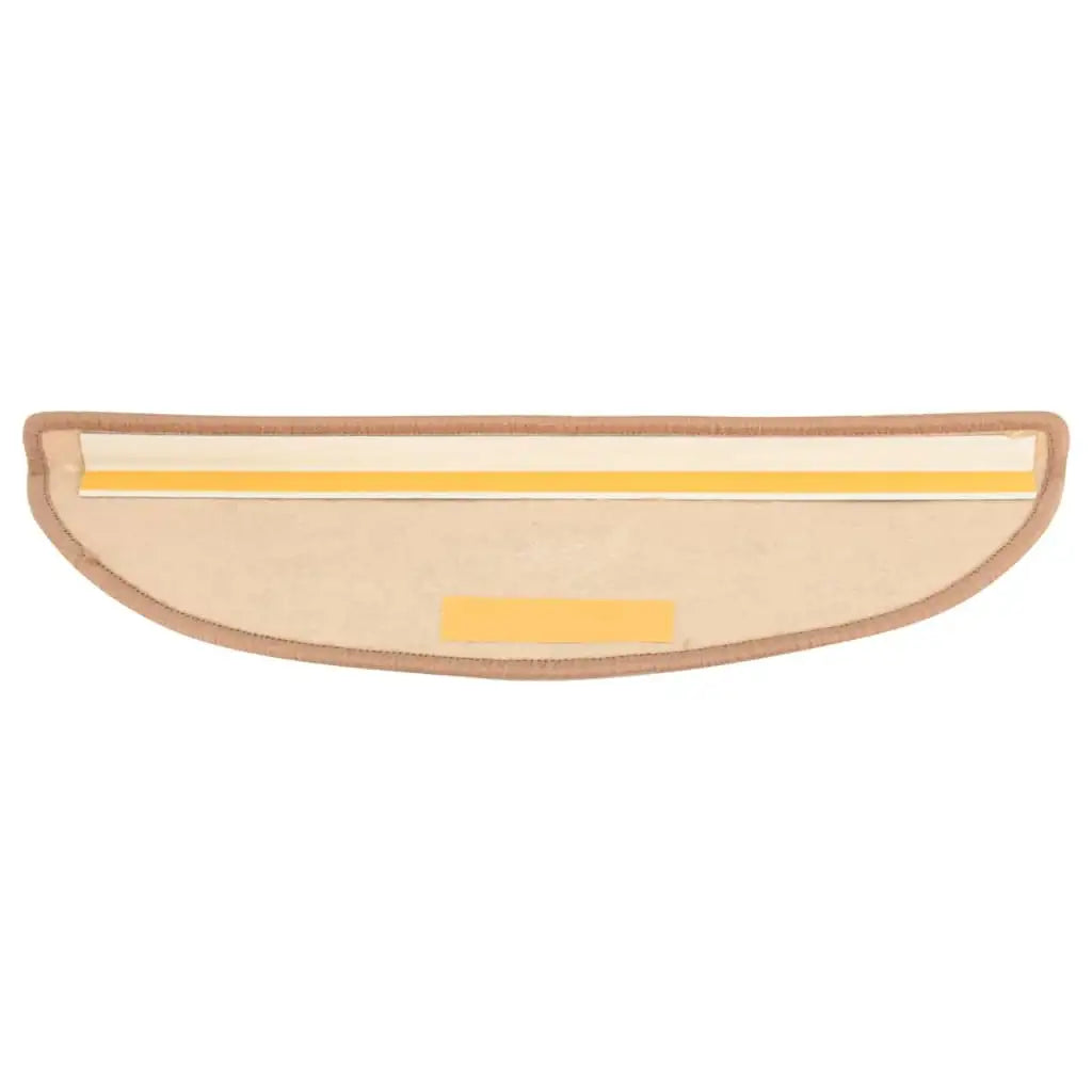 Tappeti Adesivi per Scale 15 pz 56x20 cm Nocciola - homemem39