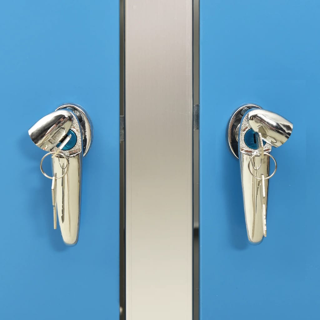 Copri Bidoni Pattume Quadruplo 276,5x77,5x115,5cm Acciaio Inox - homemem39