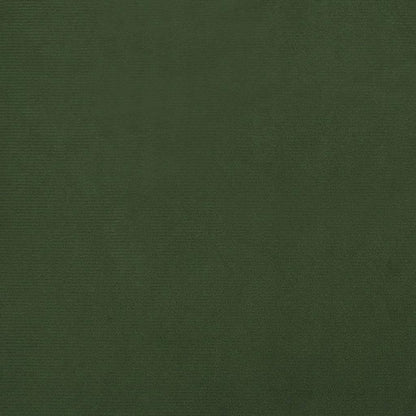 Sedia da Pranzo Girevole Verde Scuro in Velluto - homemem39