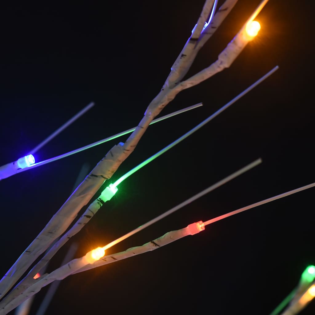 Albero Natale 180 LED 1,8m Salice Colorato Interno Esterno - homemem39
