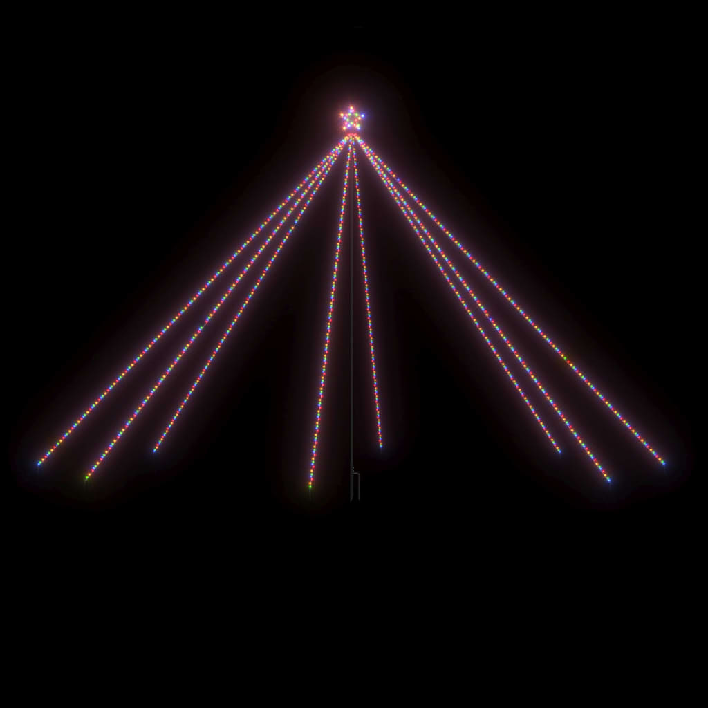 Luci per Albero di Natale Interni Esterni 800 LED Colorate 5 m - homemem39