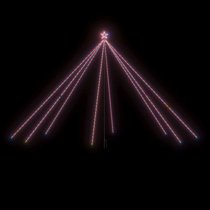 Luci per Albero di Natale Interni Esterni 800 LED Colorate 5 m - homemem39