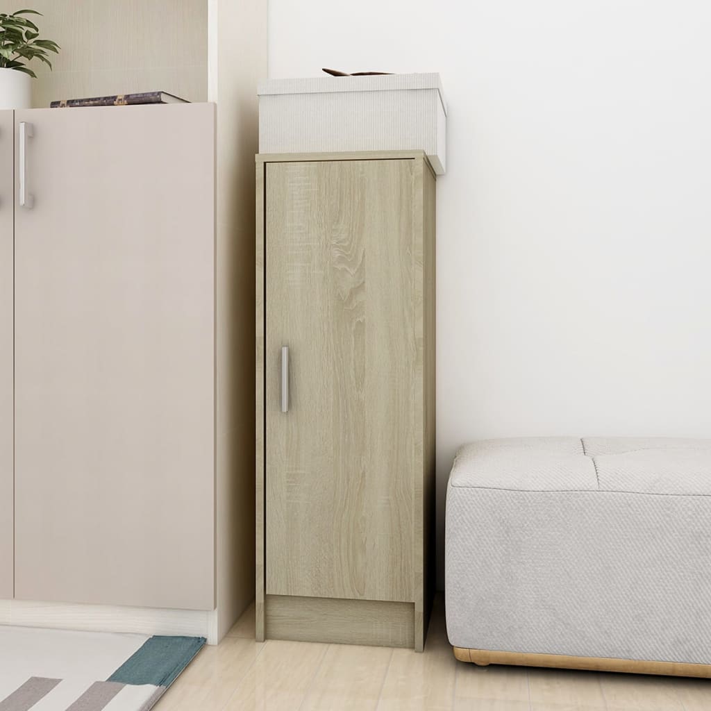Scarpiera Rovere Sonoma 32x35x92 cm in Truciolato - homemem39