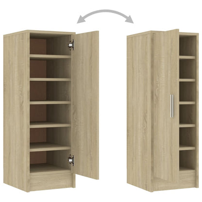 Scarpiera Rovere Sonoma 32x35x92 cm in Truciolato - homemem39