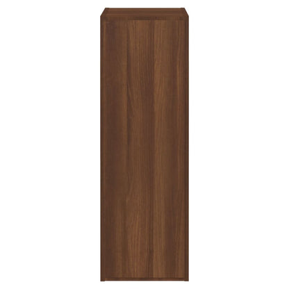Mobili TV 2 pz Rovere Marrone 30,5x30x90cm in Legno Multistrato - homemem39