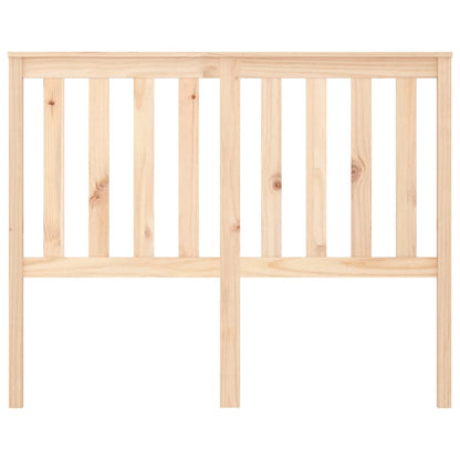 Testiera per Letto 126x6x101 cm in Legno Massello di Pino - homemem39