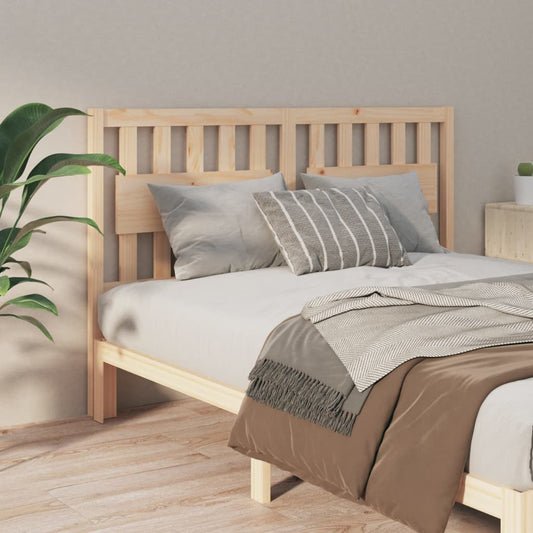 Testiera per Letto 155,5x4x100 cm in Legno Massello di Pino - homemem39