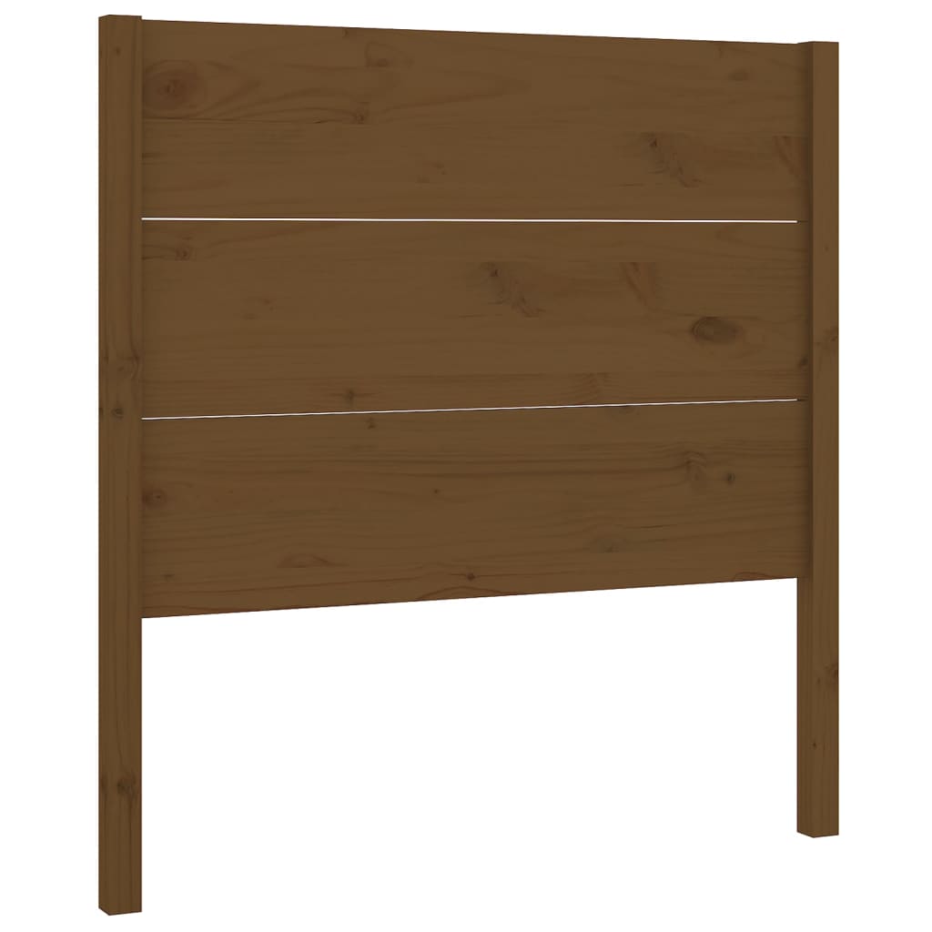 Testiera Miele 96x4x100 cm in Legno Massello di Pino - homemem39