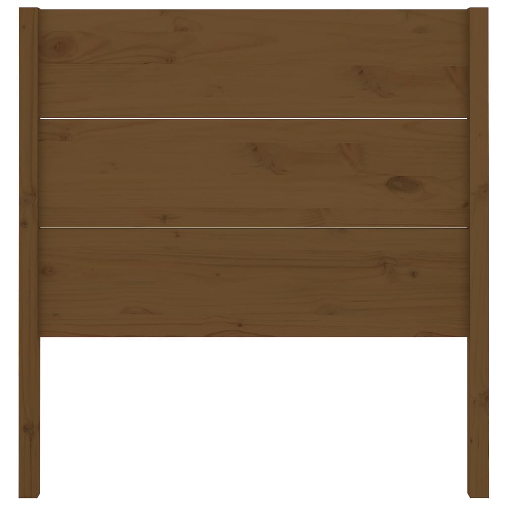 Testiera Miele 96x4x100 cm in Legno Massello di Pino - homemem39