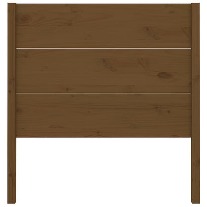 Testiera Miele 96x4x100 cm in Legno Massello di Pino - homemem39