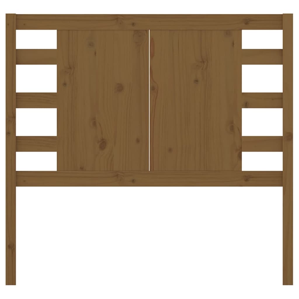 Testiera Miele 96x4x100 cm in Legno Massello di Pino - homemem39