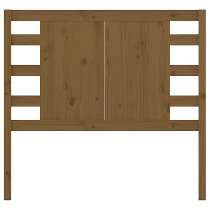 Testiera Miele 96x4x100 cm in Legno Massello di Pino - homemem39