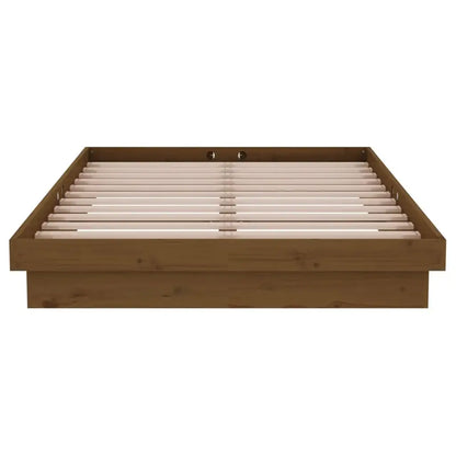 Giroletto Miele in Legno Massello 120x190 cm 4FT Small Double - homemem39