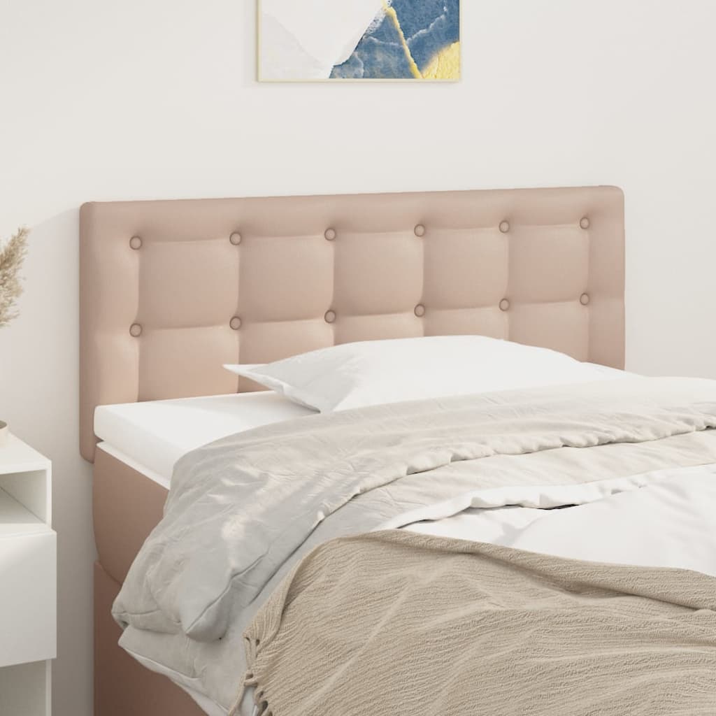 Testiera Cappuccino 100x5x78/88 cm in Similpelle - homemem39