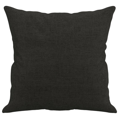 Cuscini Decorativi 2 pz Nero 40x40 cm in Tessuto - homemem39