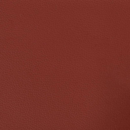 Cuscini Decorativi 2pz Rosso Vino 40x40 cm in Similpelle - homemem39