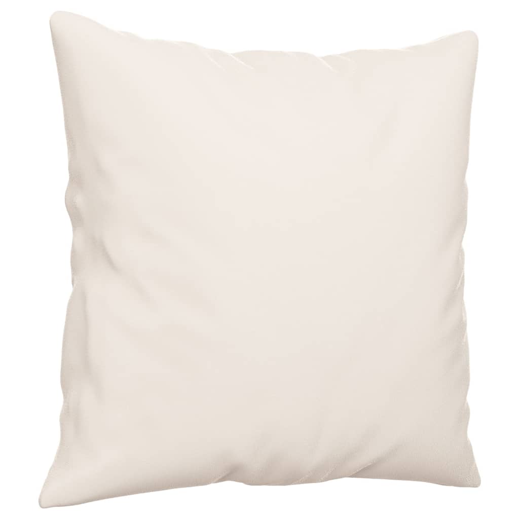Cuscini Decorativi 2 pz beige 40x40 cm in Tessuto Microfibra - homemem39