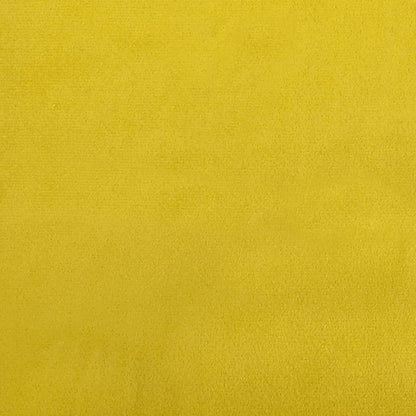 Cuscini Decorativi 2 pz Giallo Ø15x50 cm in Velluto - homemem39