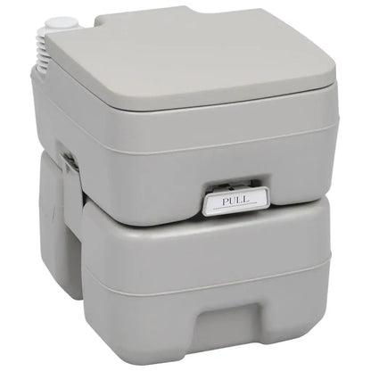 Set Toilette Portatile Campeggio Supporto Lavamani Tanica Acqua - homemem39