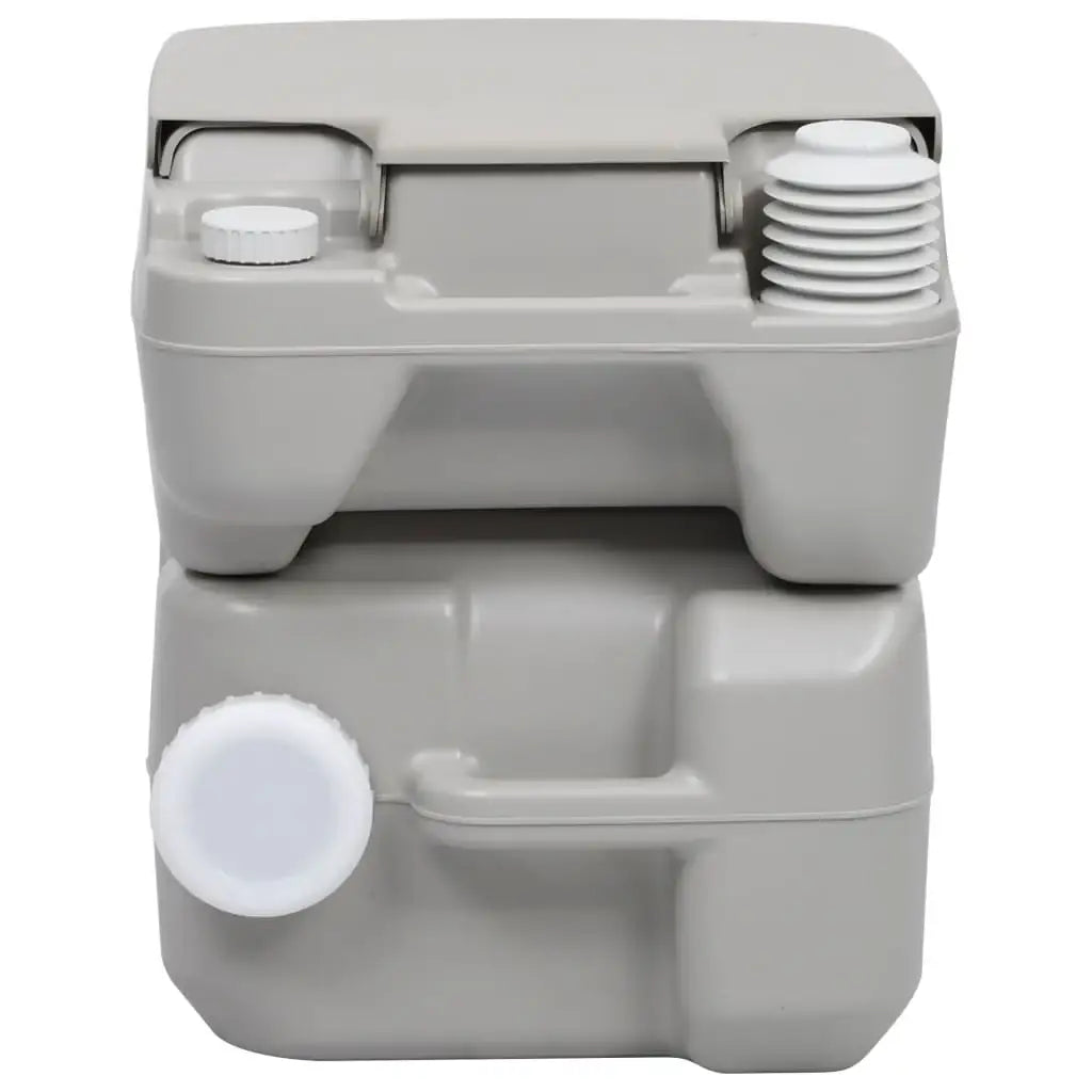 Set Toilette Portatile Campeggio Supporto Lavamani Tanica Acqua - homemem39