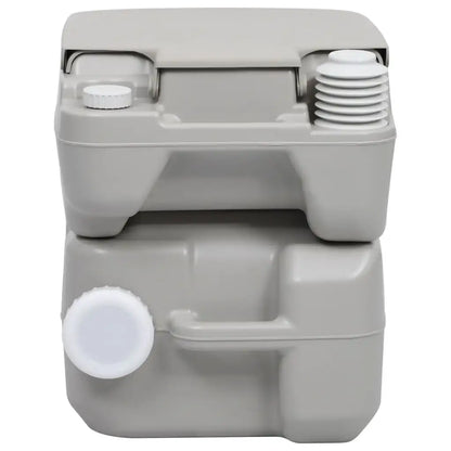 Set Toilette Portatile Campeggio Supporto Lavamani Tanica Acqua - homemem39