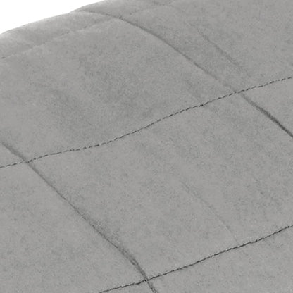 Coperta Ponderata Grigia 220x240 cm 11 kg Tessuto - homemem39