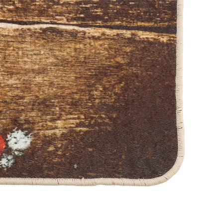 Tappeto da Cucina Multicolore 60x180 cm Lavabile Antiscivolo - homemem39