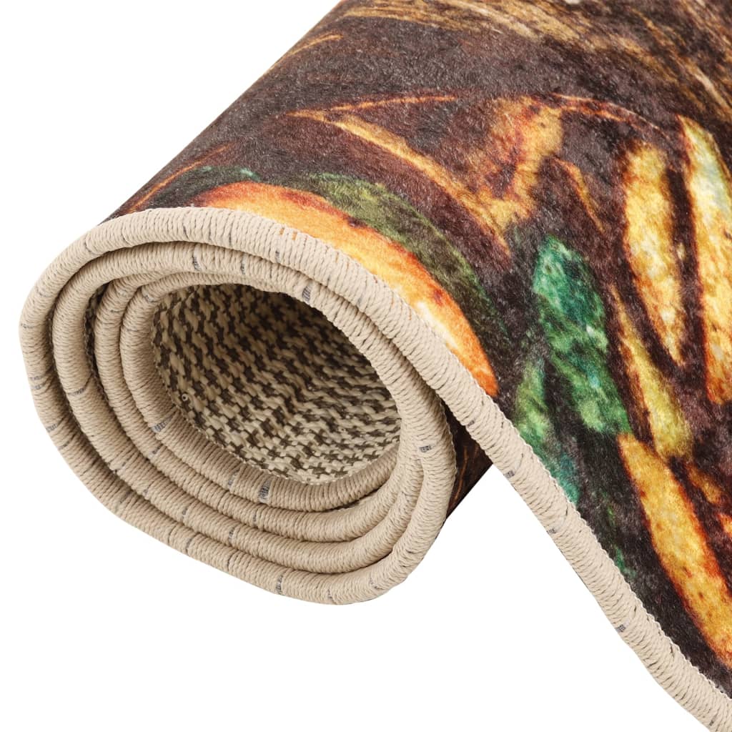 Tappeto da Cucina Multicolore 60x180 cm Lavabile Antiscivolo - homemem39