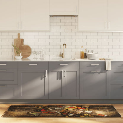 Tappeto da Cucina Multicolore 60x180 cm Lavabile Antiscivolo - homemem39