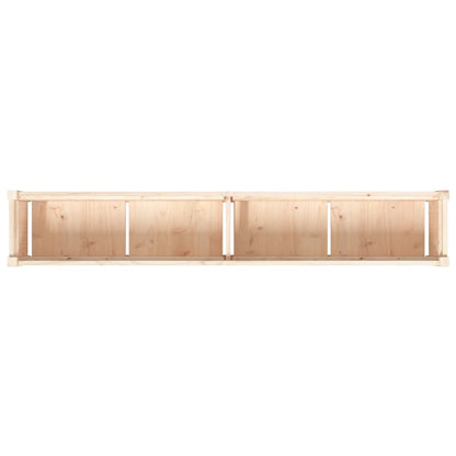 Fioriera da Giardino 180x31x31 cm in Legno Massello di Pino - homemem39