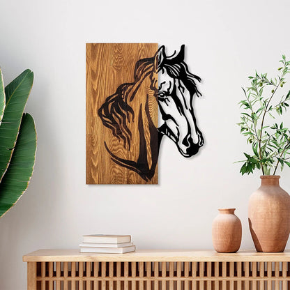 Decorative Wooden Wall Accessory - homemem39
