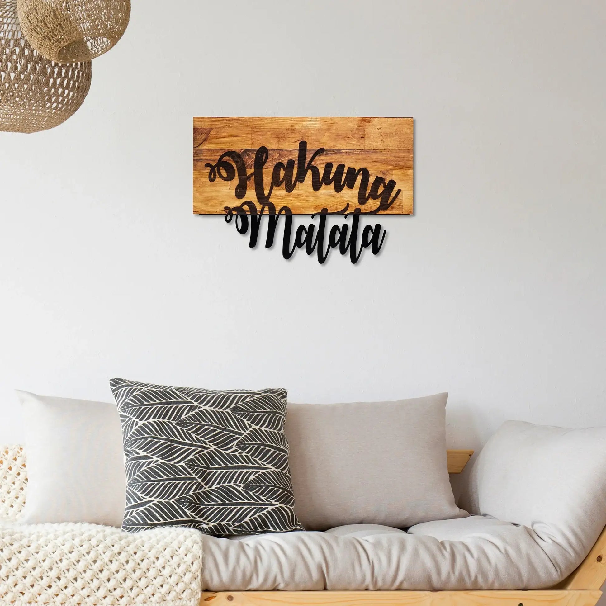 Decorative Wooden Wall Accessory - homemem39