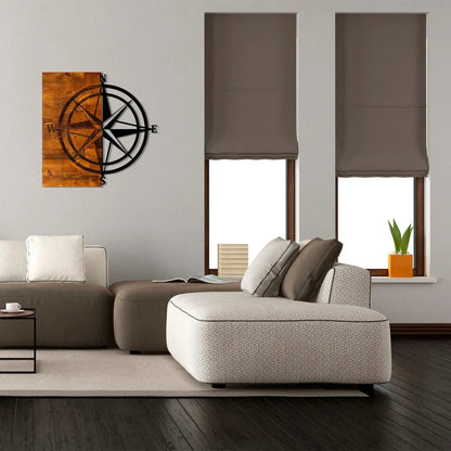 Decorative Wooden Wall Accessory - homemem39