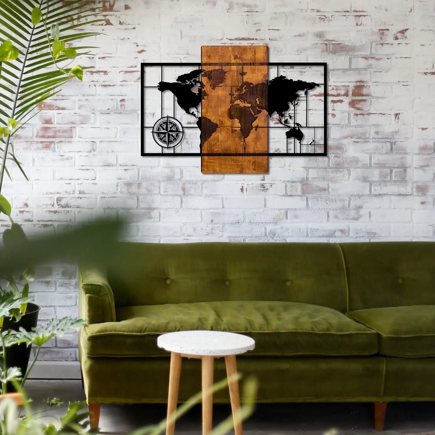 Decorative Wooden Wall Accessory - homemem39