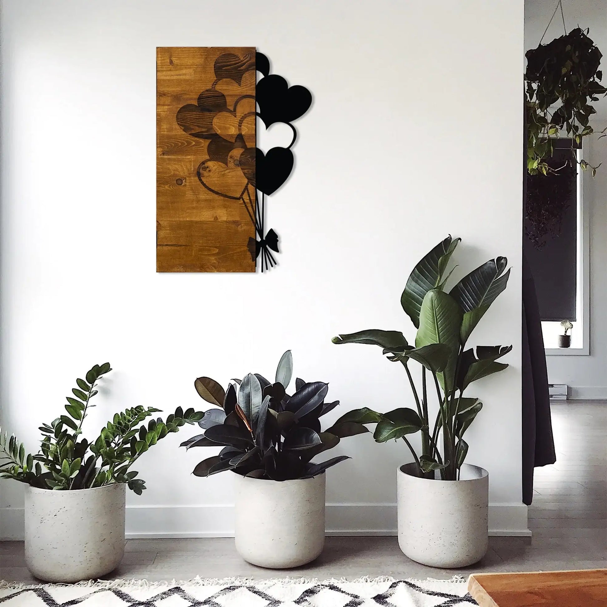 Decorative Wooden Wall Accessory - homemem39