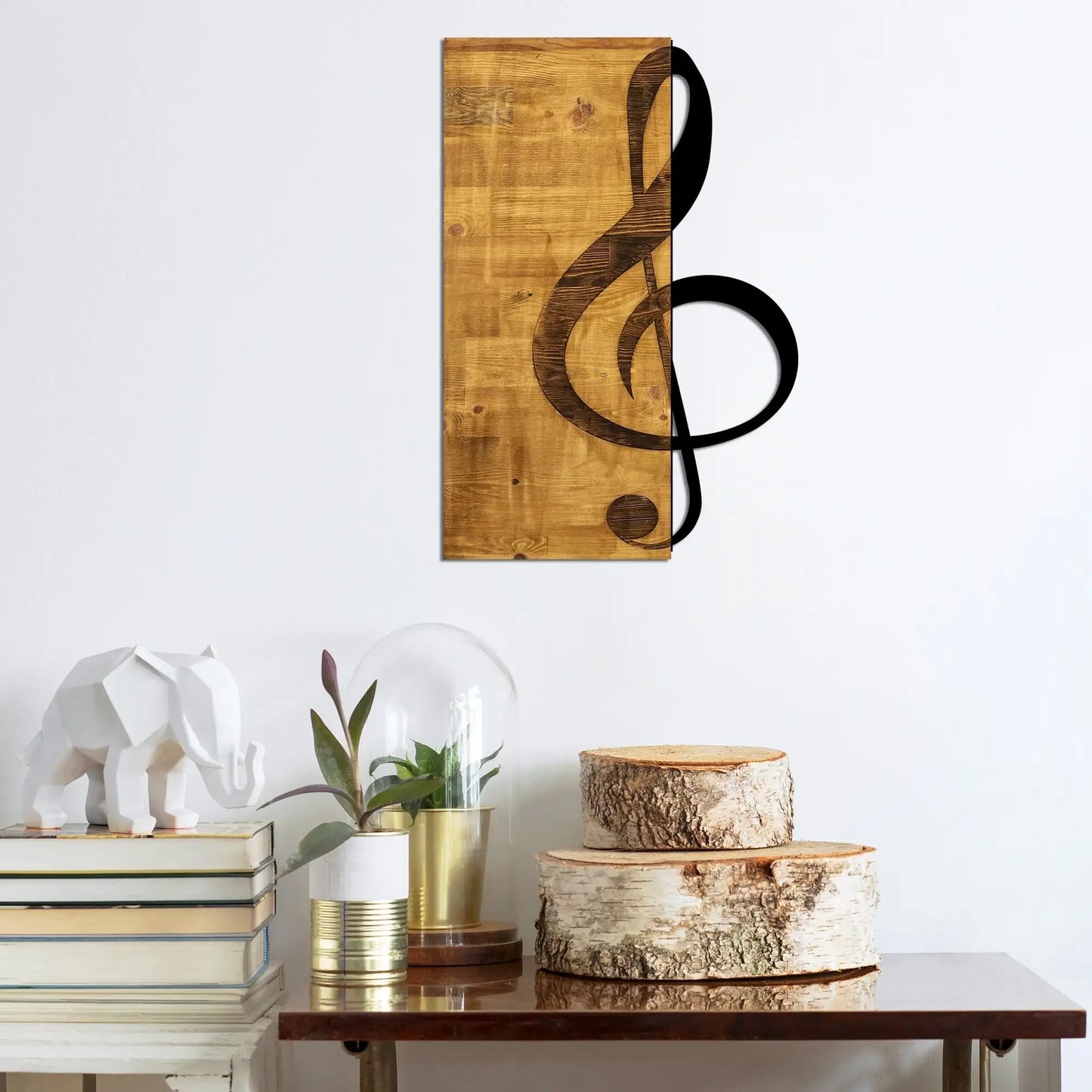 Decorative Wooden Wall Accessory - homemem39