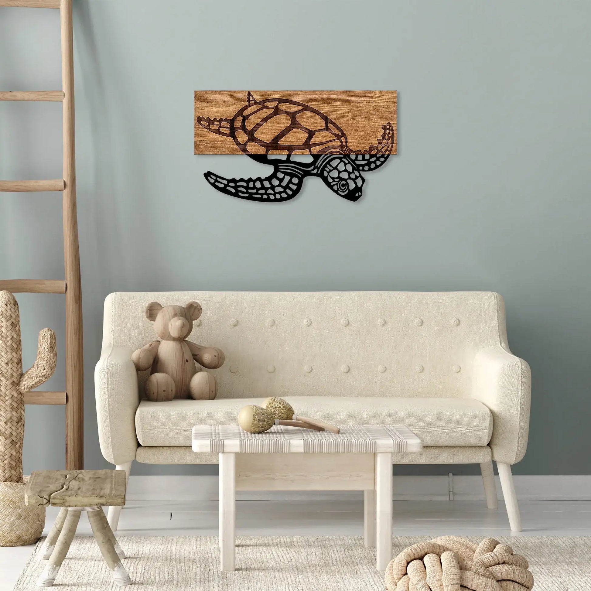 Decorative Wooden Wall Accessory - homemem39