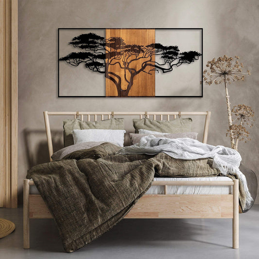 Decorative Wooden Wall Accessory - homemem39