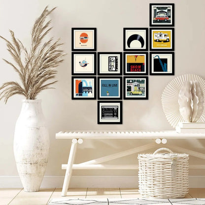 Decorative MDF Painting (12 Pieces) - homemem39